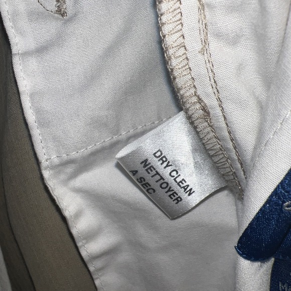 Tommy Bahama Chino Pants Men's Size 38x32 Tan Silk Bamboo Blend Pleated‎ Front - Picture 6 of 13